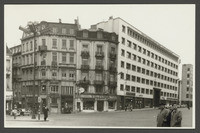 Brussel: Bergstraat (Rue de la Montagne) 78-80, waar het gesloopte Hotel Au Prince Belge stond