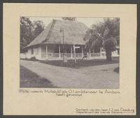 Amboina: Ambon, het huis waarin Multatuli heeft gewoond 