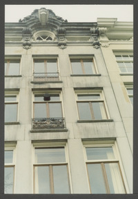 Amsterdam: kantoor van A. van de Velde aan het Singel, het pand van de firma waar Multatuli als jongeling tijdelijk werkte 