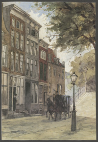Amsterdam: grachtentafereel, door W. Steelinck