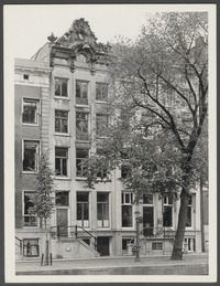 Amsterdam: het huis van A. van de Velde, Singel 325 (nu 134) 