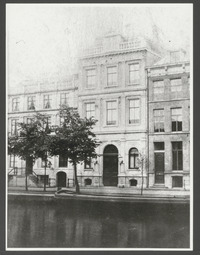 Amsterdam: Maison Wackwitz, waar Multatuli op vrijdag 14 februari 1879 een voordracht hield over de stelling dat genot deugd is.