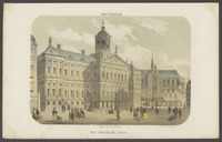 Amsterdam: Het Koninklijk Paleis, steendruk door P.W.M. Trap naar W.L. Andreae