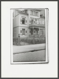 Wiesbaden: woonhuis van Multatuli, Dotzheimerstrasse 48, met gevelsteen