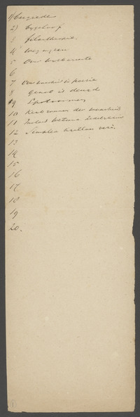 Stroken uit Memoriaal, uit jaarmap  1875