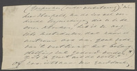 Fragment uit Herinneringen van Dirk Haspels, brieffragment aan A.J. le Gras