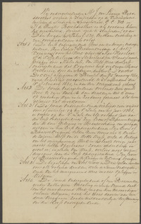 Contract tussen Van Lennep en J. de Ruyter