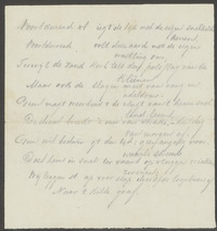 Gedicht van Eduard Douwes Dekker in de Javasche Courant van Woensdag 1 Januarij 1845