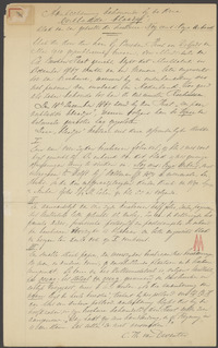 Aantekeningen van C. Th. van Deventer bij de verkladde blaadjes waarover Multatuli schrijft in brief 18-12-1867 (VW XII, 558) aan Busken Huet